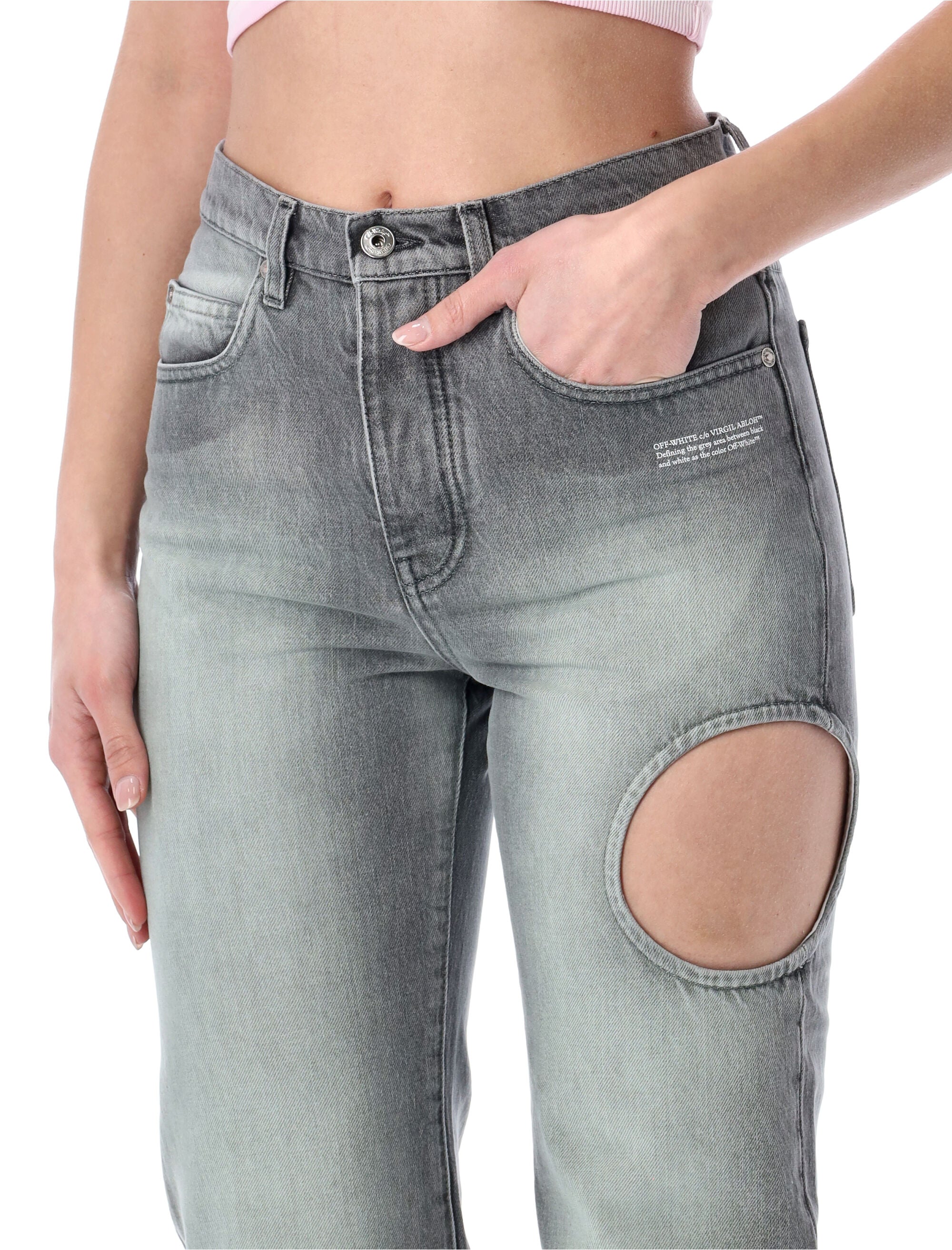 New Meteor Grey Denim Pants