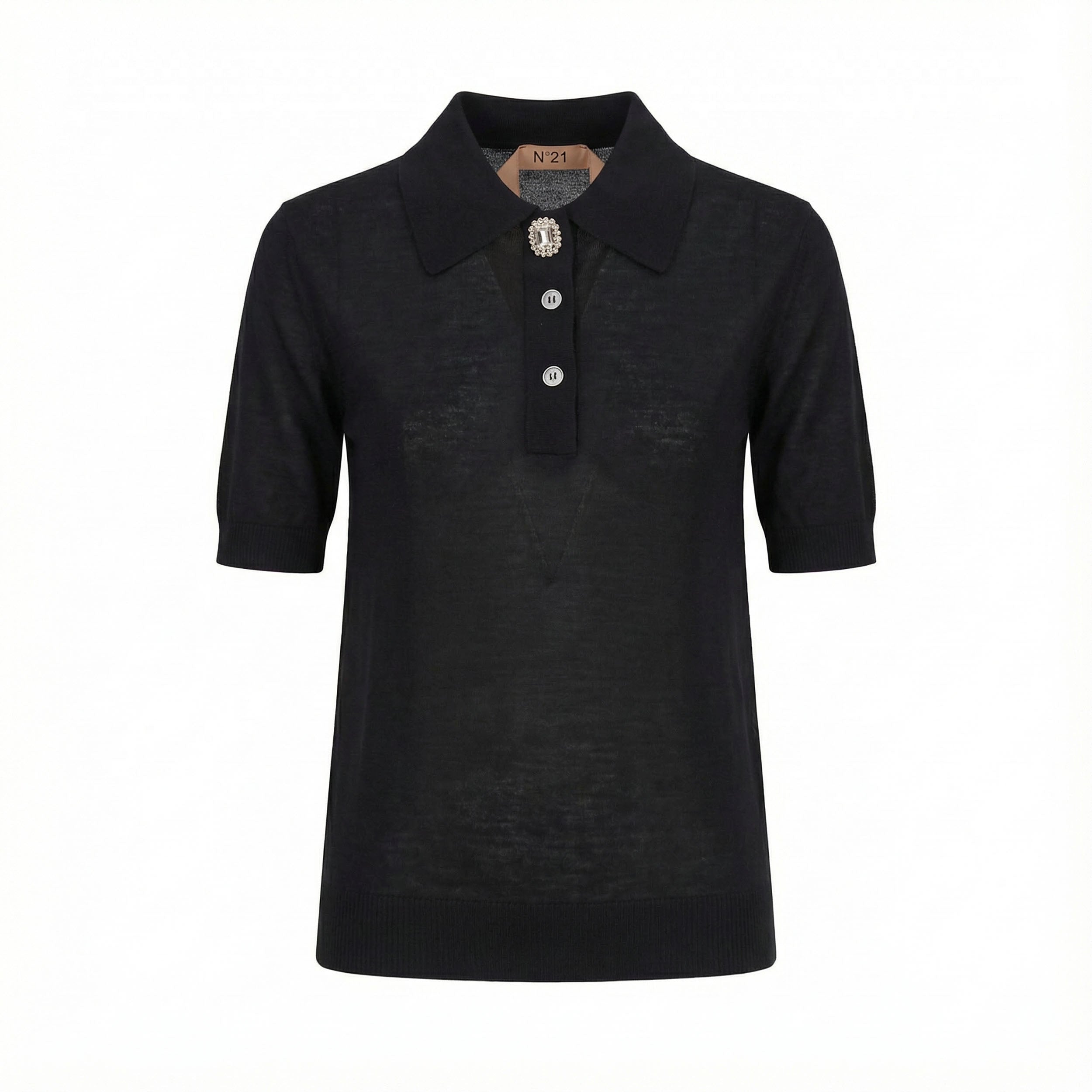 Short-Sleeve Polo With Embroidered Logo