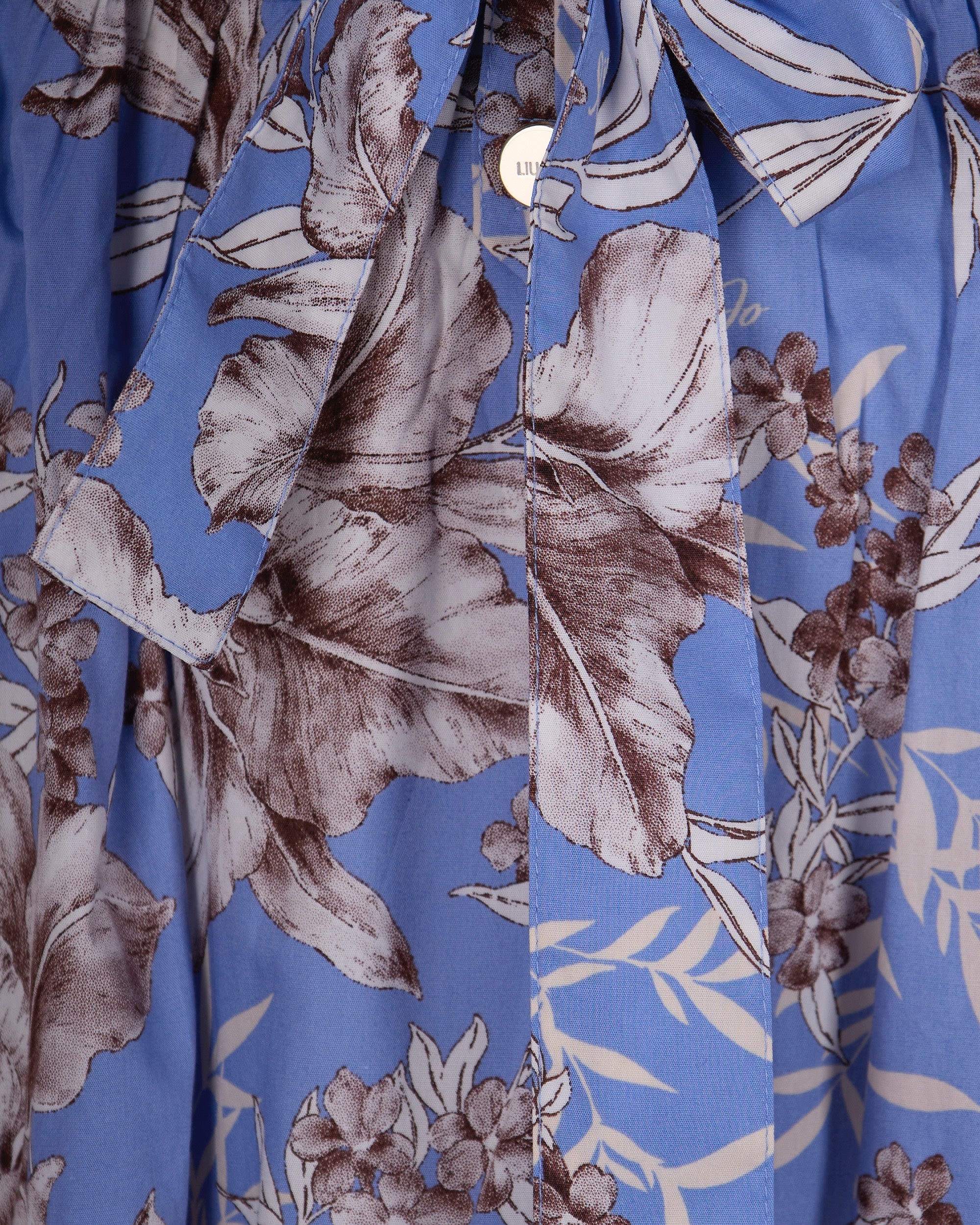Indigo Floral Dress