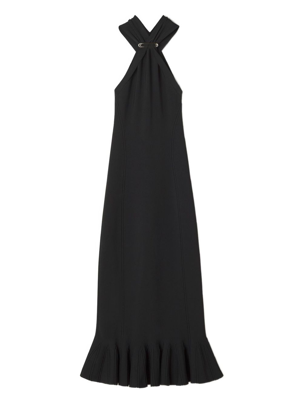 Halter Neck Midi Dress