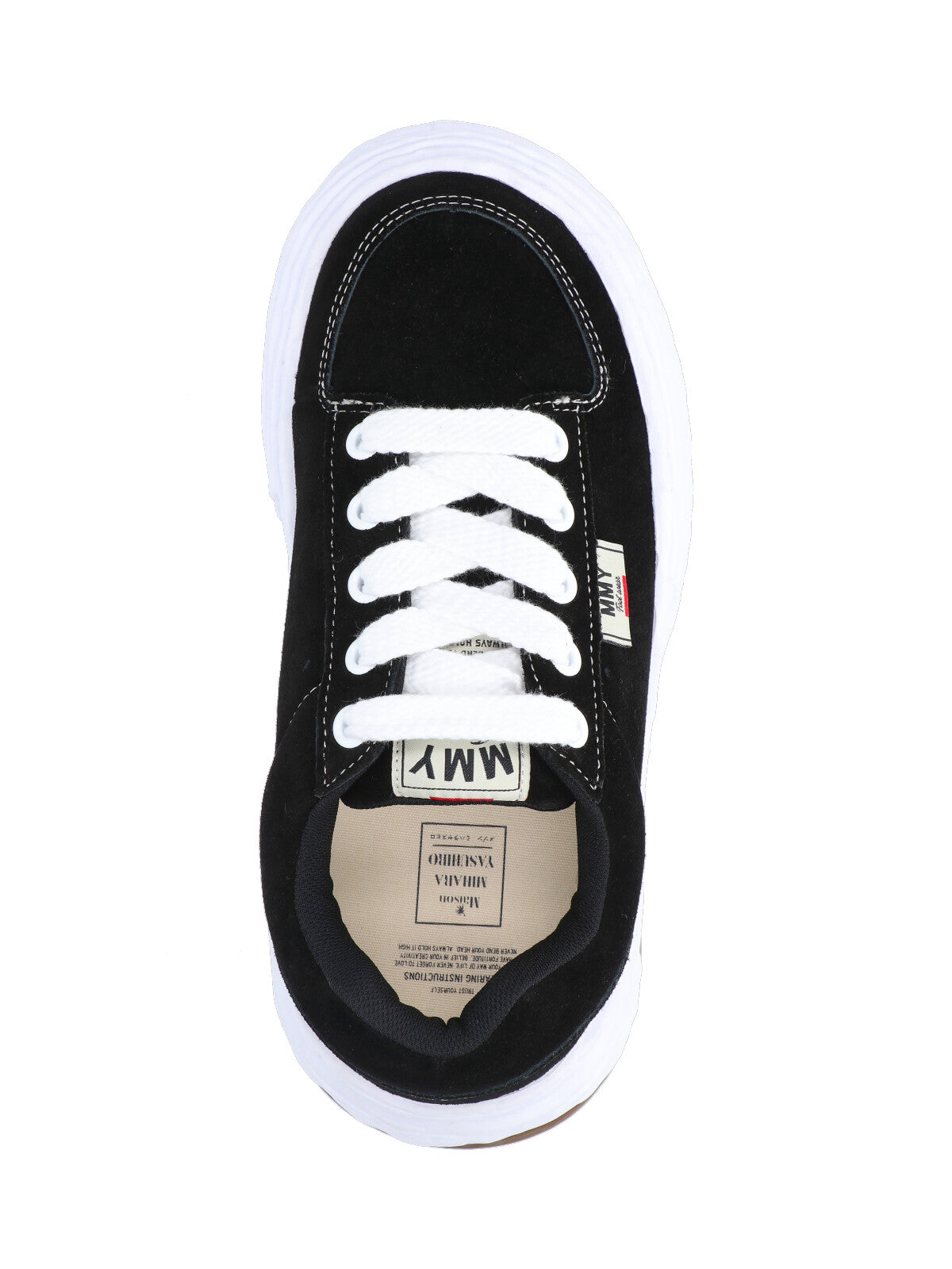 Low-Top Sneakers With Rounded Toe