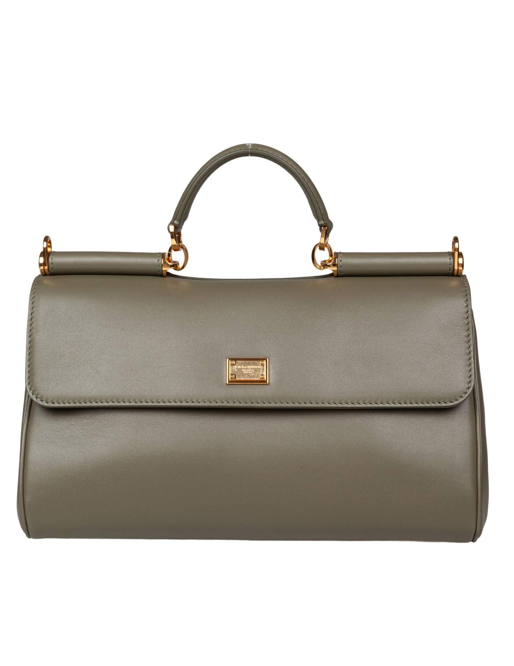 Vintage My Sicily Caramel Leather Bag