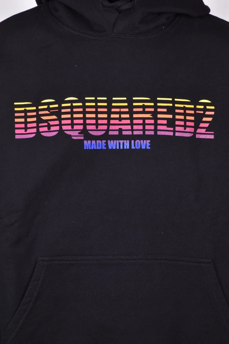 Cotton Hoodie - Black