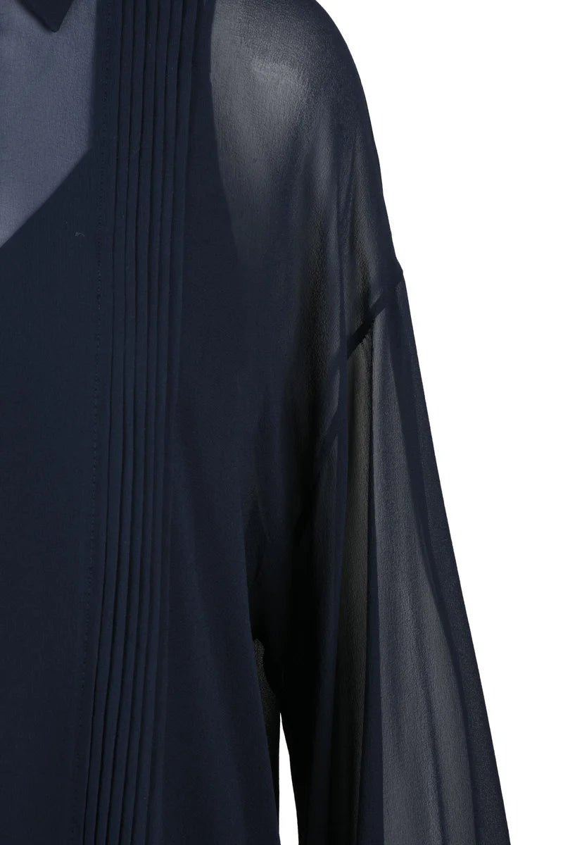Valdai Chiffon Blouse - Blue