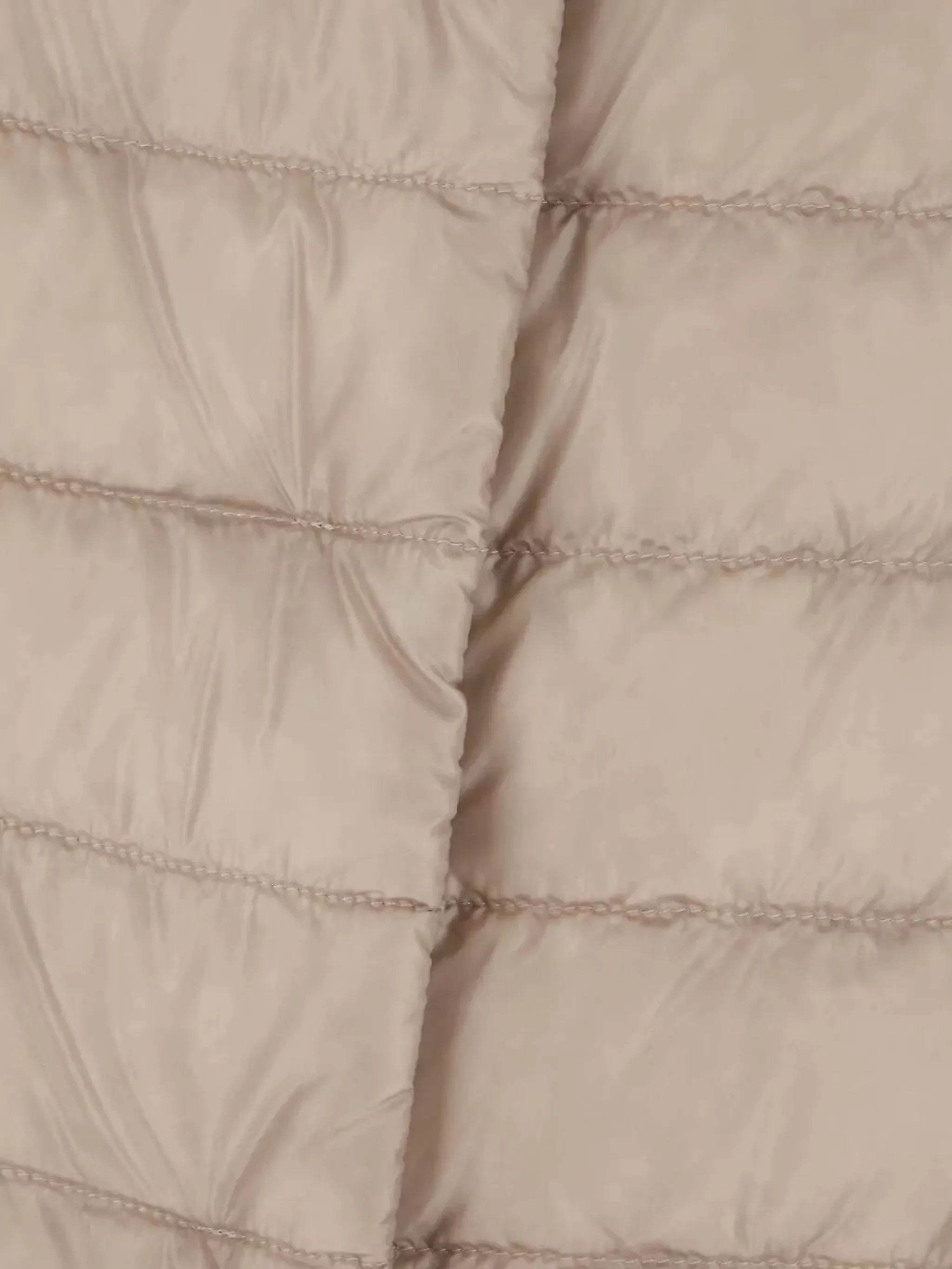 Neutral Piumino Quilted Boxy Polyamide Jacket