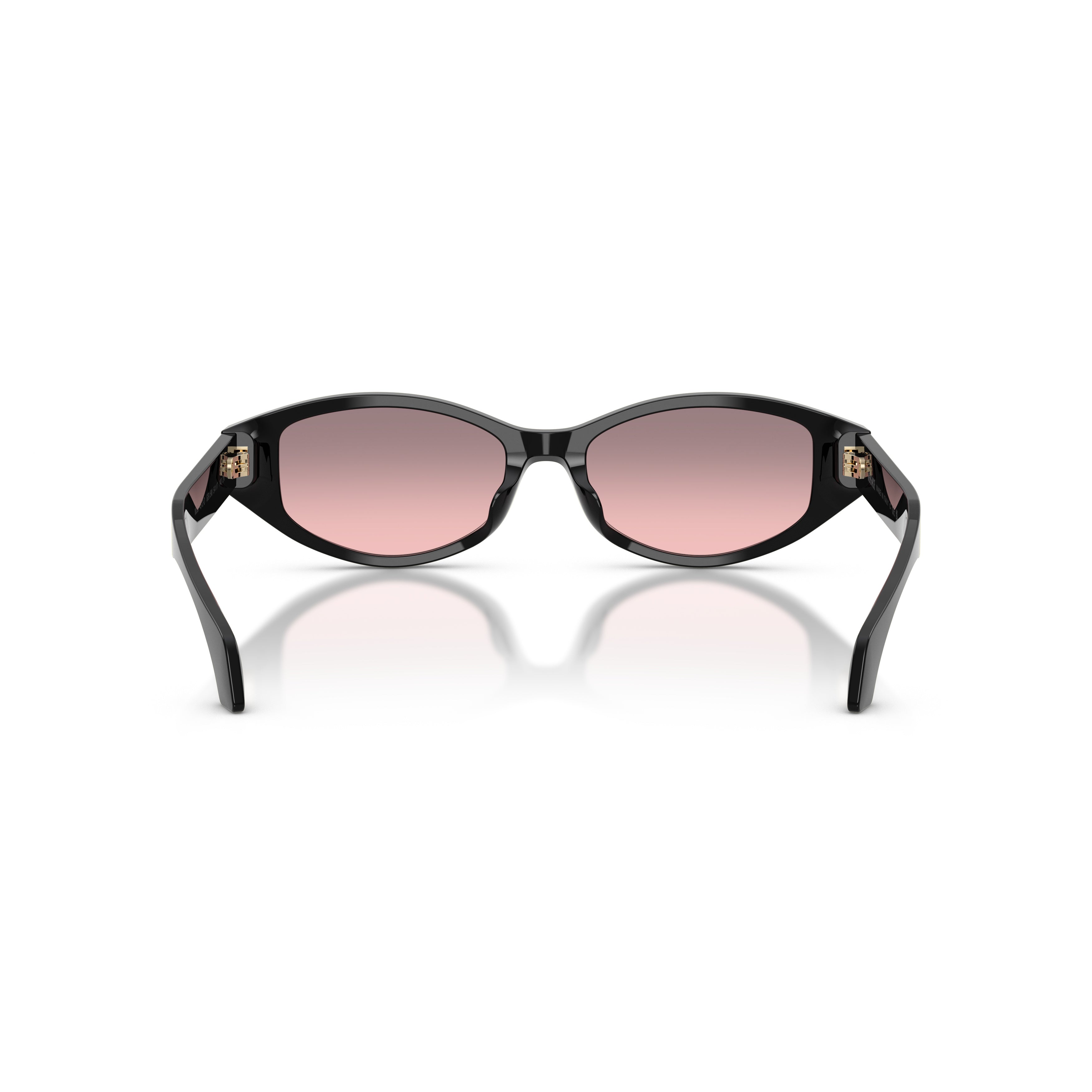 0ve4512d Tortoiseshell Acetate Oval Sunglasses with Gold Medusa Accents