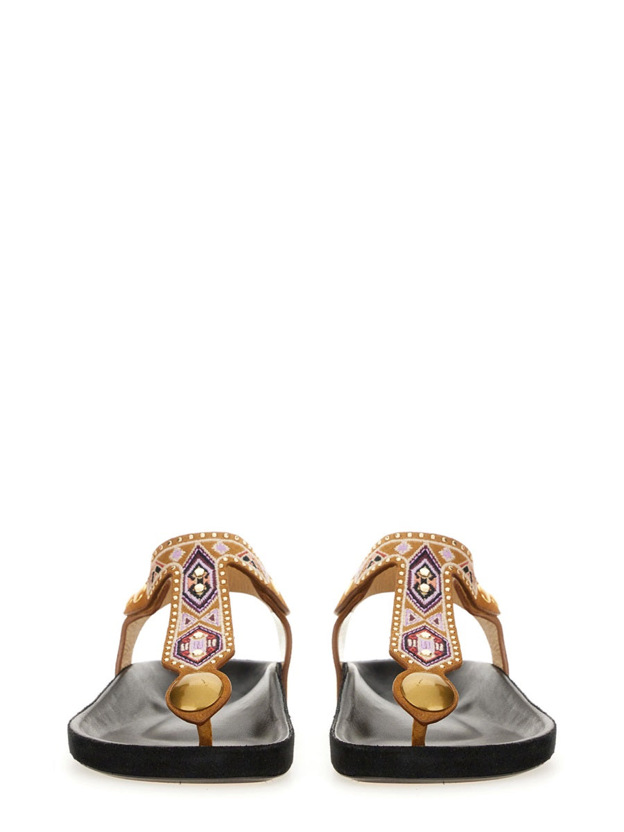 Enore Leather Sandals