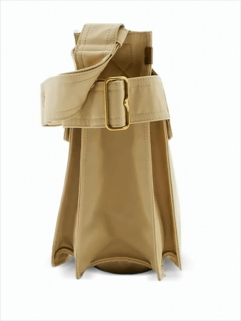 Structured Crossbody Bag with Adjustable Strap
