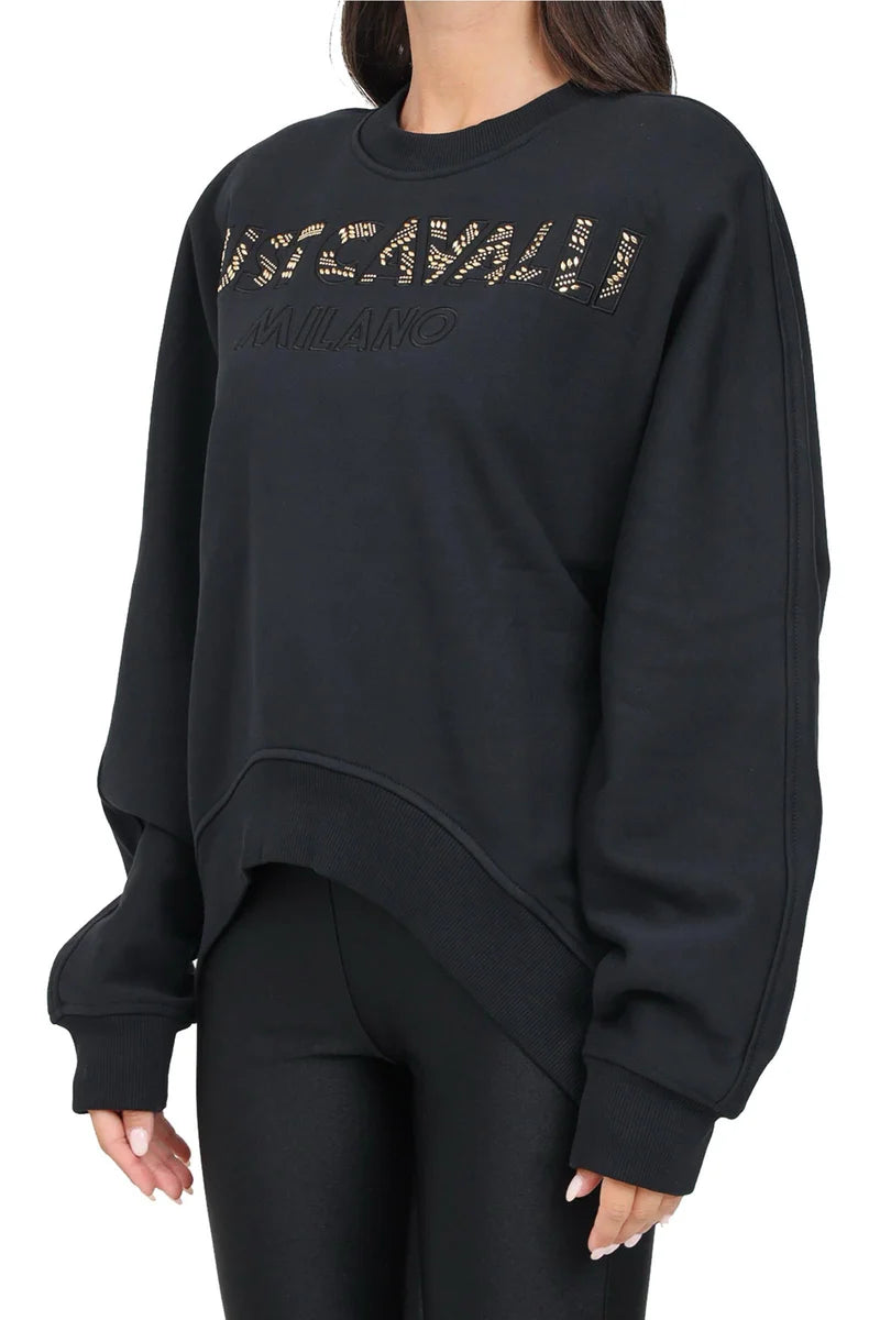 Cotton Sweatshirt - Black