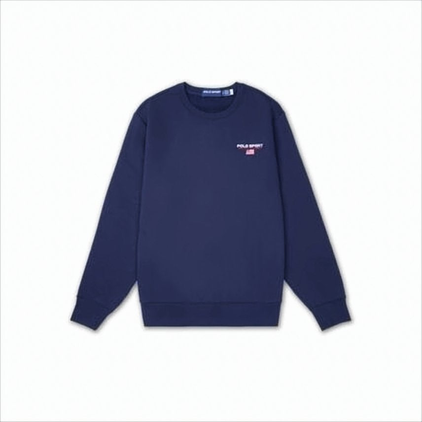 Classic Deep Navy Blue Crewneck Sweatshirt