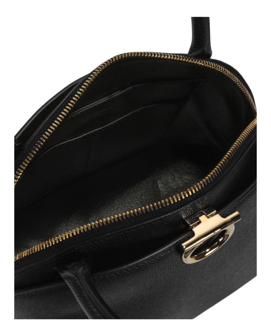 Gancini Medium Top Handle Bag