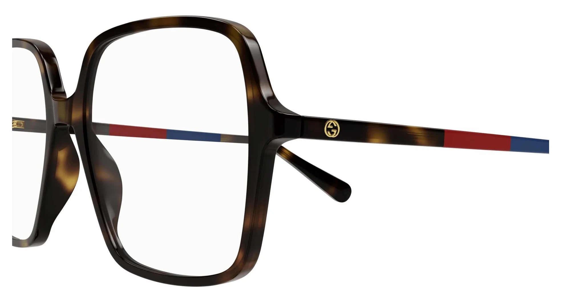 Eyeglasses Gucci GG1003O 009 Havana Havana Transpa 53/16/140