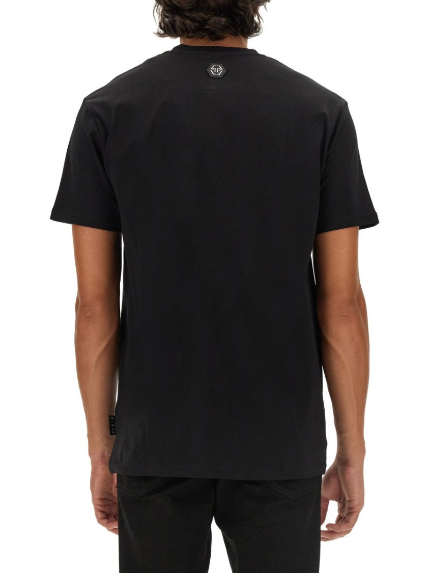 Cotton T-Shirt With Iconic Logo Design