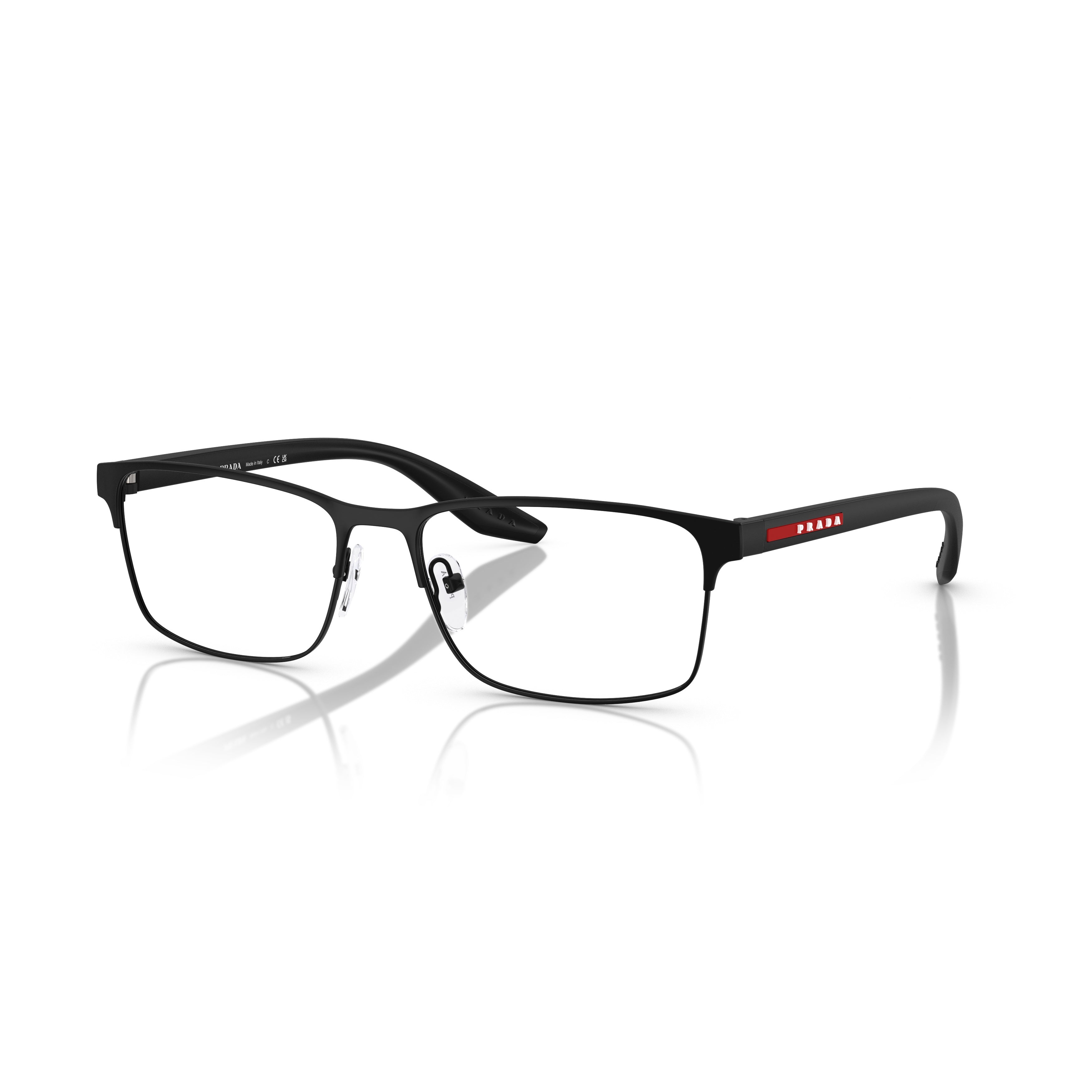 0ps 50pv Rectangular Steel Eyeglasses