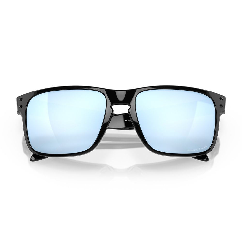 Oo9102 - Holbrook Glossy Black Rectangular Sunglasses