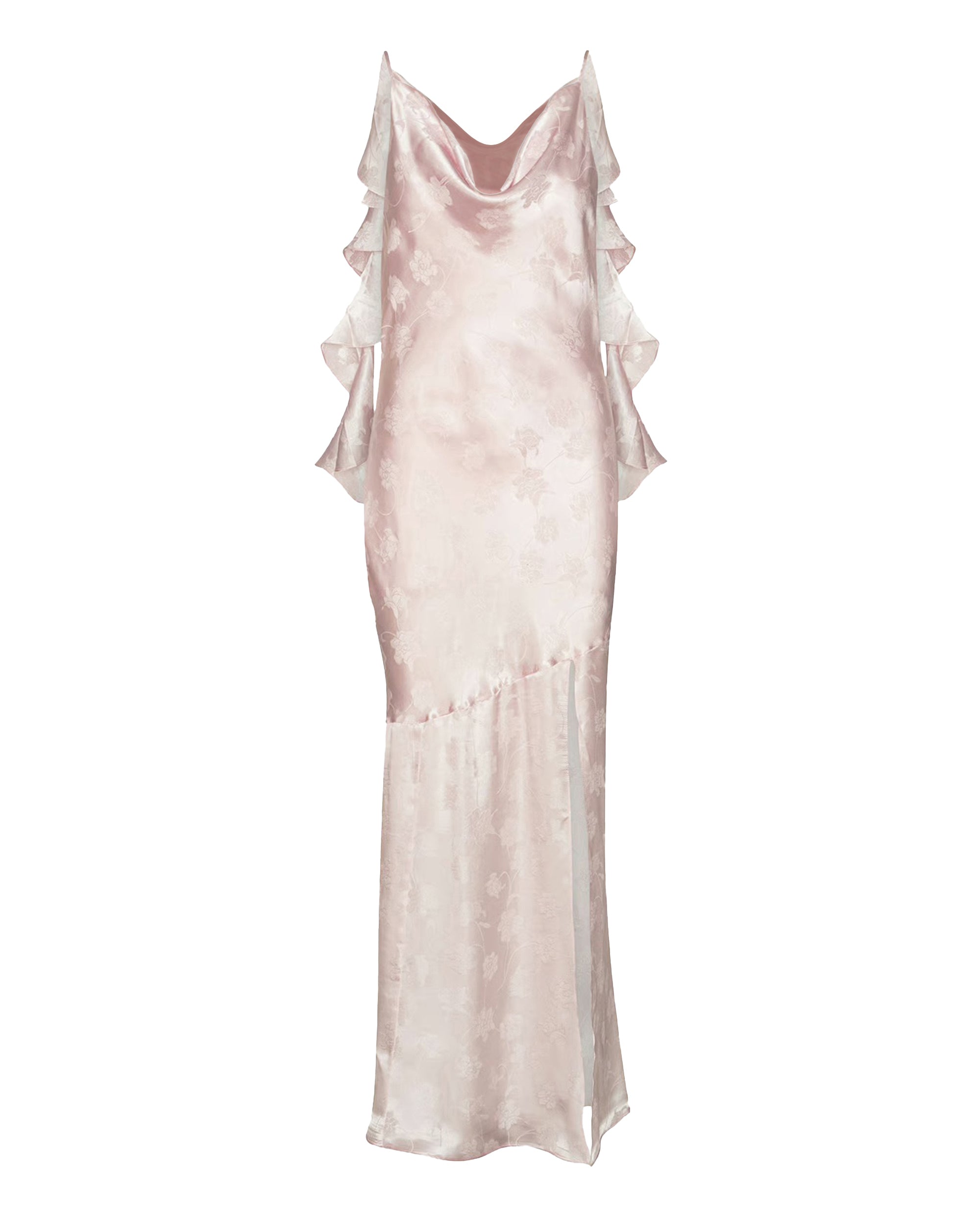 Orchid Ice Waterfall Maxi Dress
