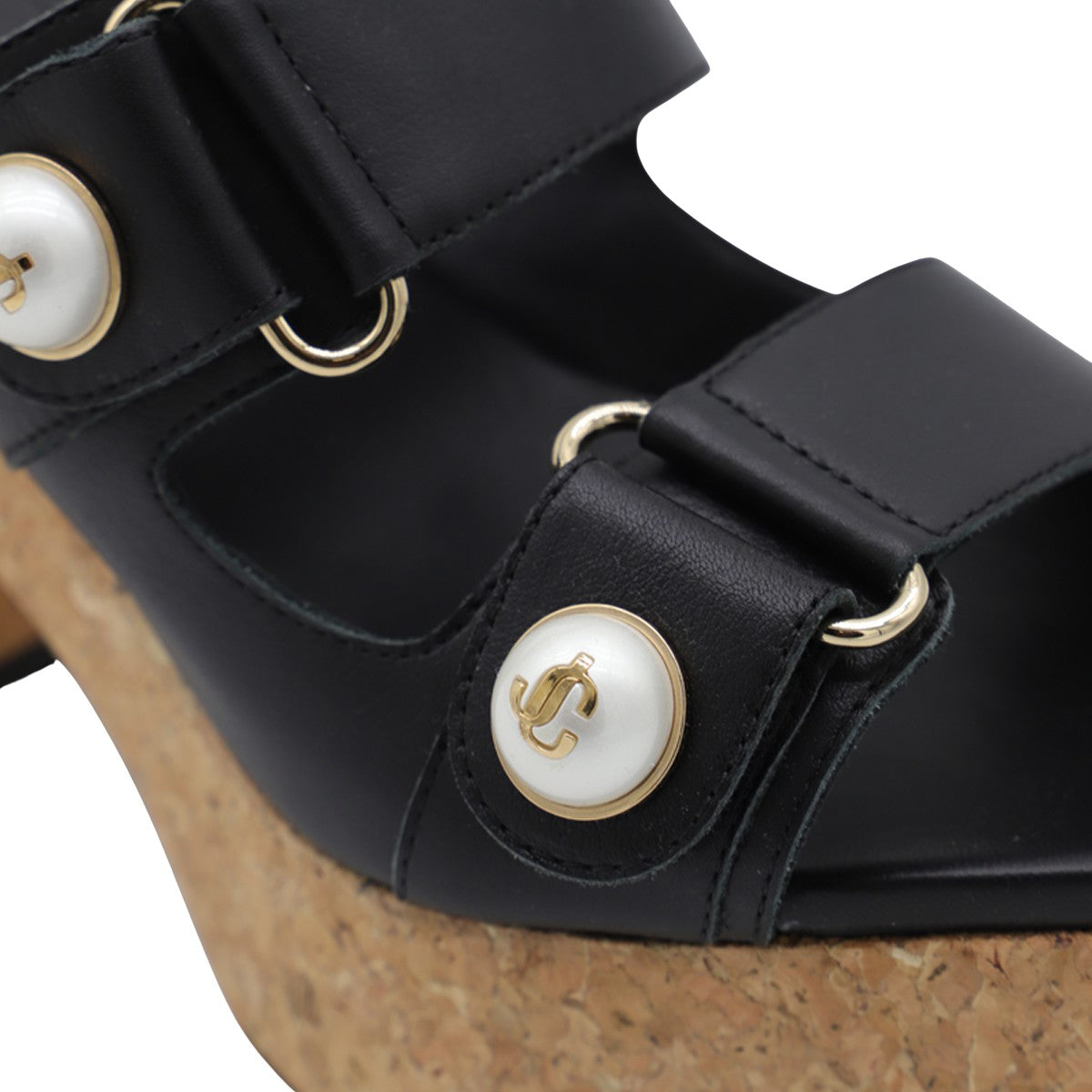 Platform Sandals with Cork Sole