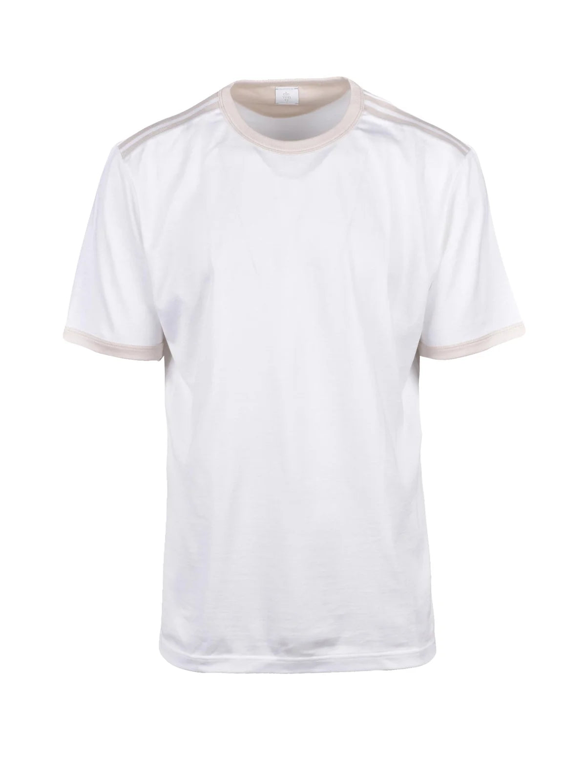White Men Cotton T-shirt