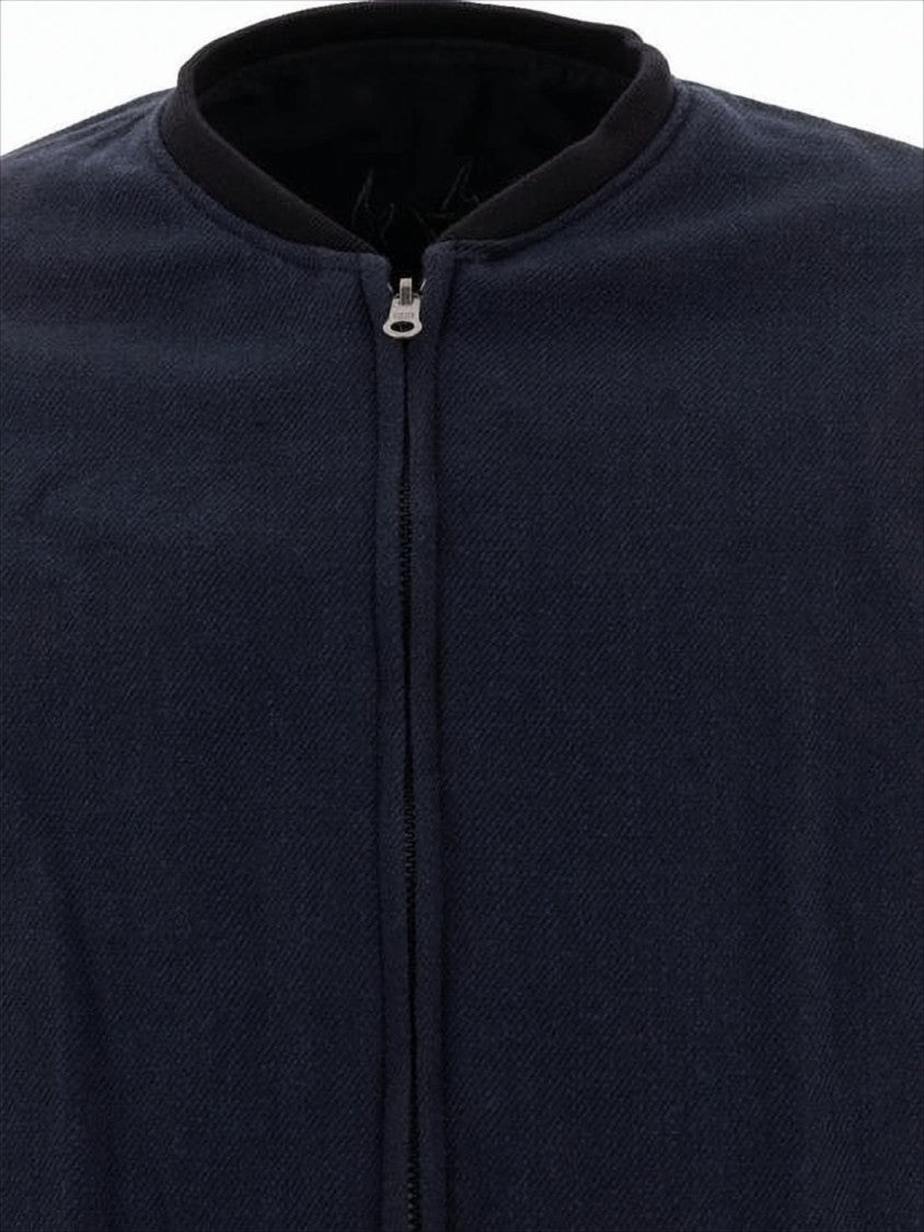 Black Jacket with Stand Collar
