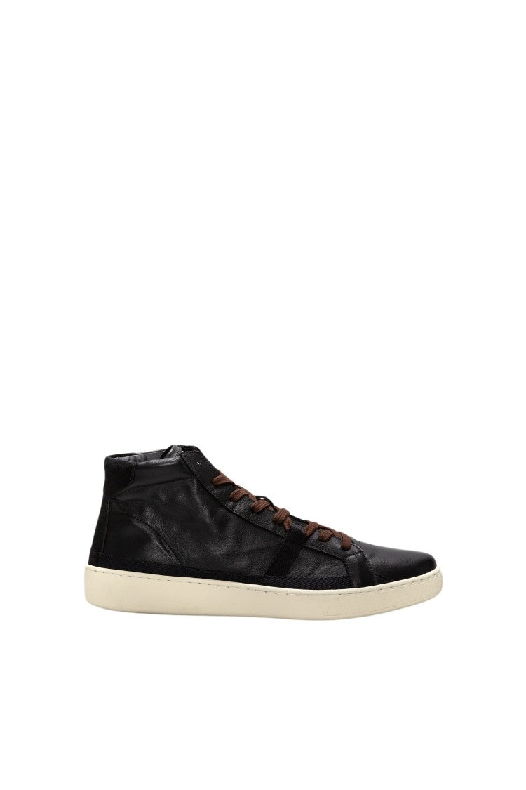 Gold Mid Men's Sneaker Black