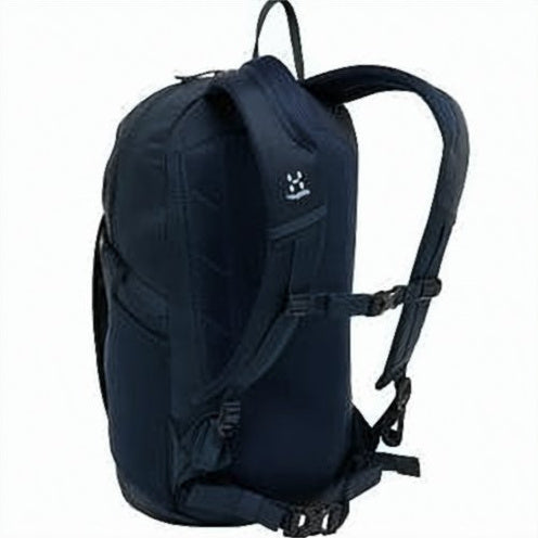 Streamlined Blue Backpack with Elastic Cord System