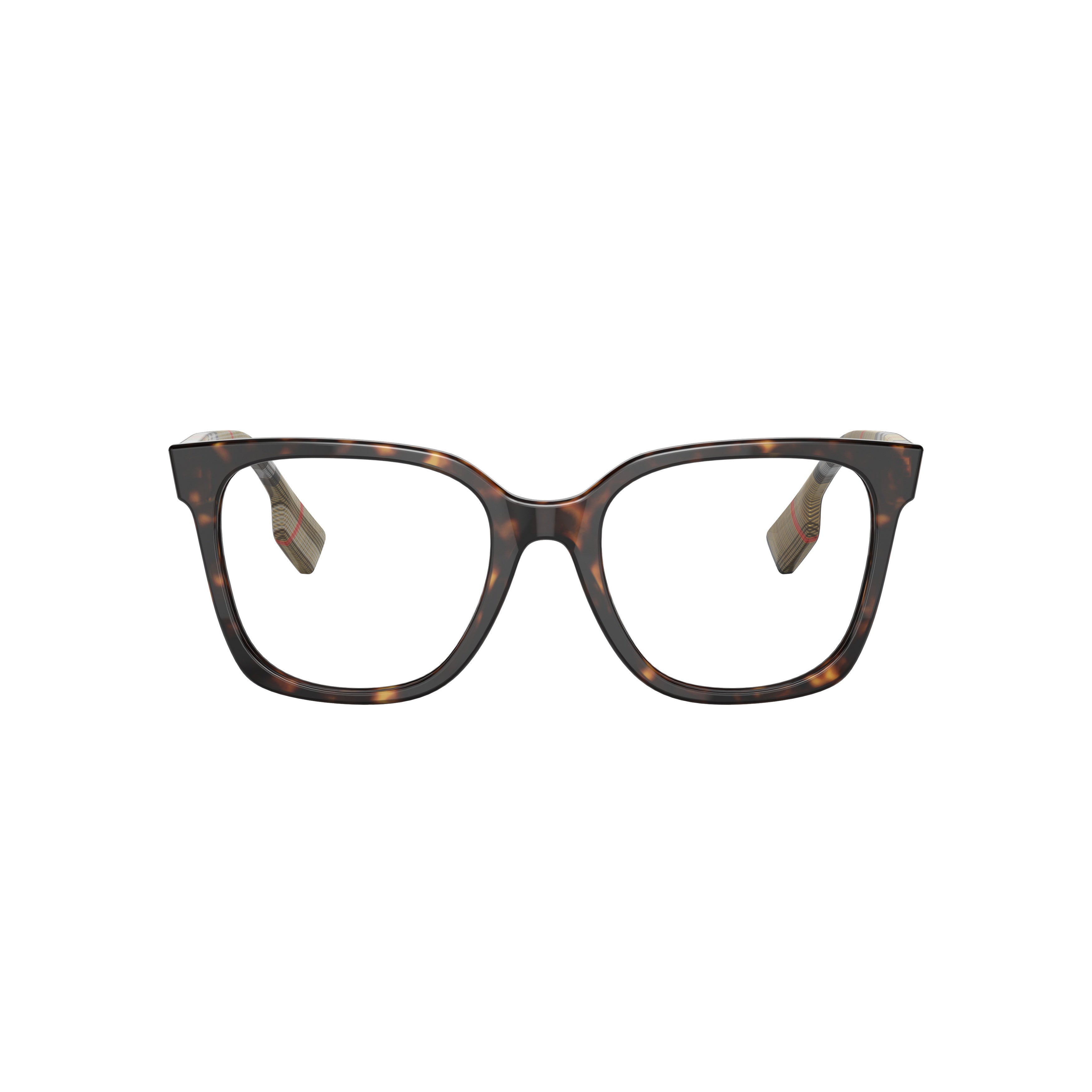 0be2347 Tortoiseshell Acetate Square Frame Eyeglasses