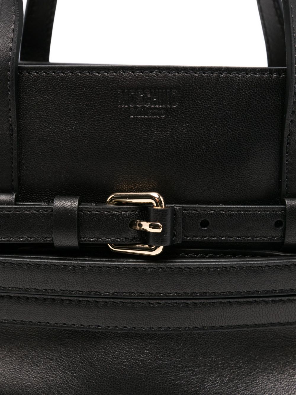 Structured Black Handbag