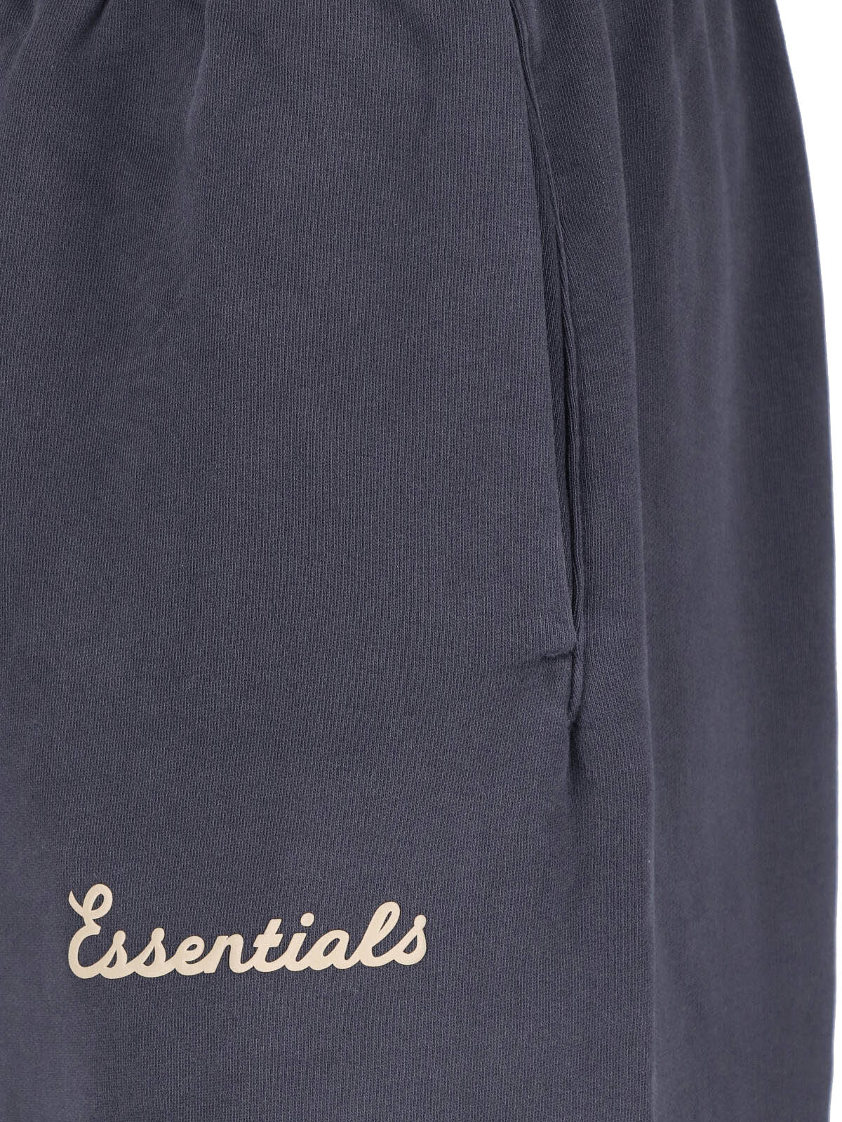 Beige Relaxed Wide-Leg Drawstring Trousers