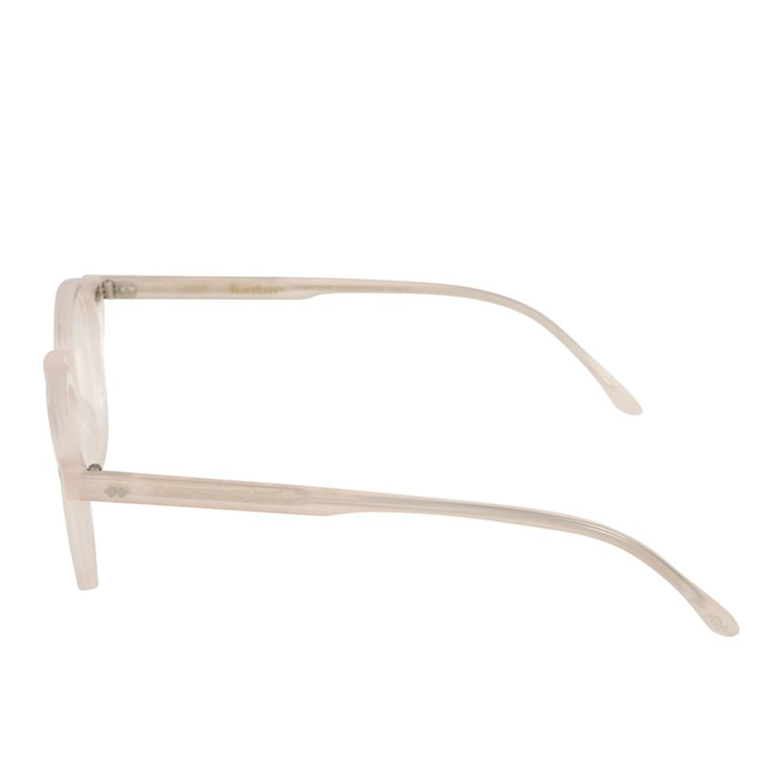 Pepper Translucent Beige-Tinted Eyeglasses with Rectangular Lenses
