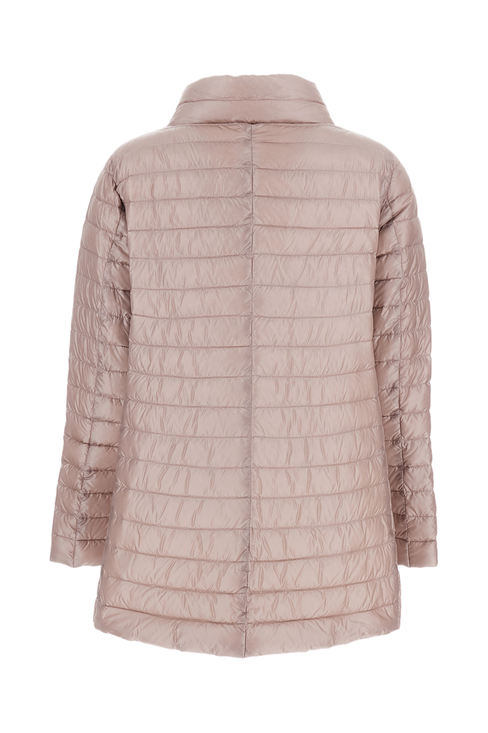 Reversible A-Shape Jacket with High Collar