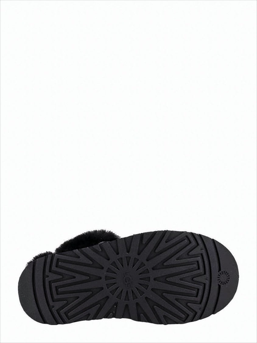 Slip-On Mules with Plush Fluffy Lining