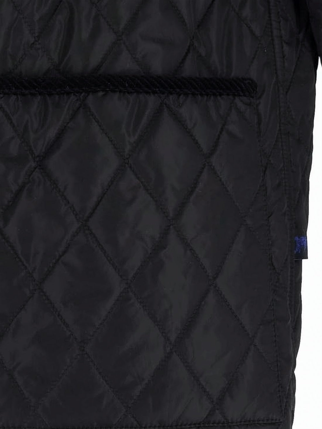 Quilted Nylon Half Jacket