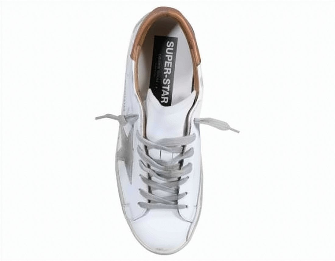 Low-Top Sneakers with Suede Star Detail