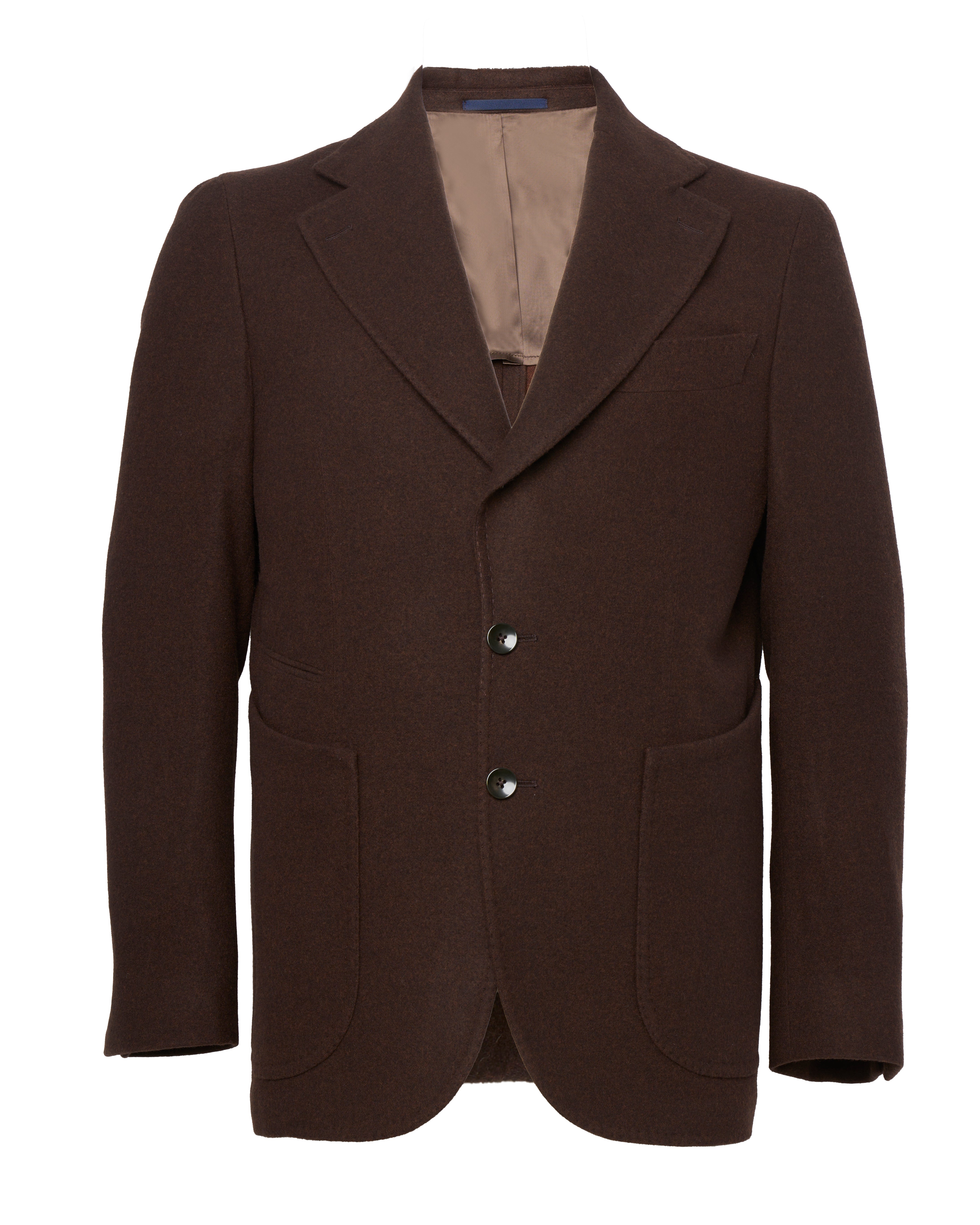 Hand-Sewn Double Virgin Wool Jacket