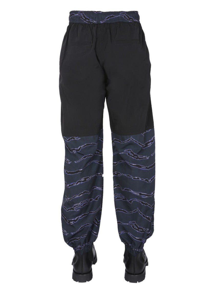 Jogging Pants With Camou Print