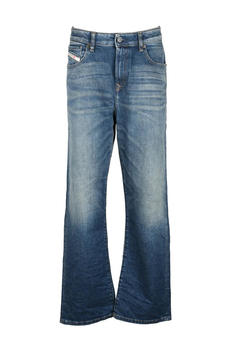 Women's D-Reggy Straight Leg Jeans - Blue