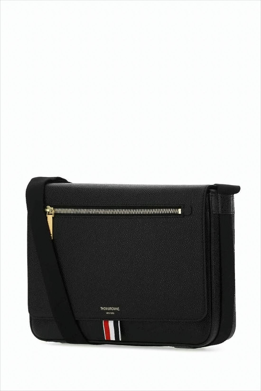 Textured Cowhide Leather Crossbody Bag