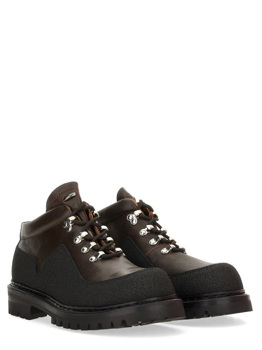 Rugged Textured Leather Boots