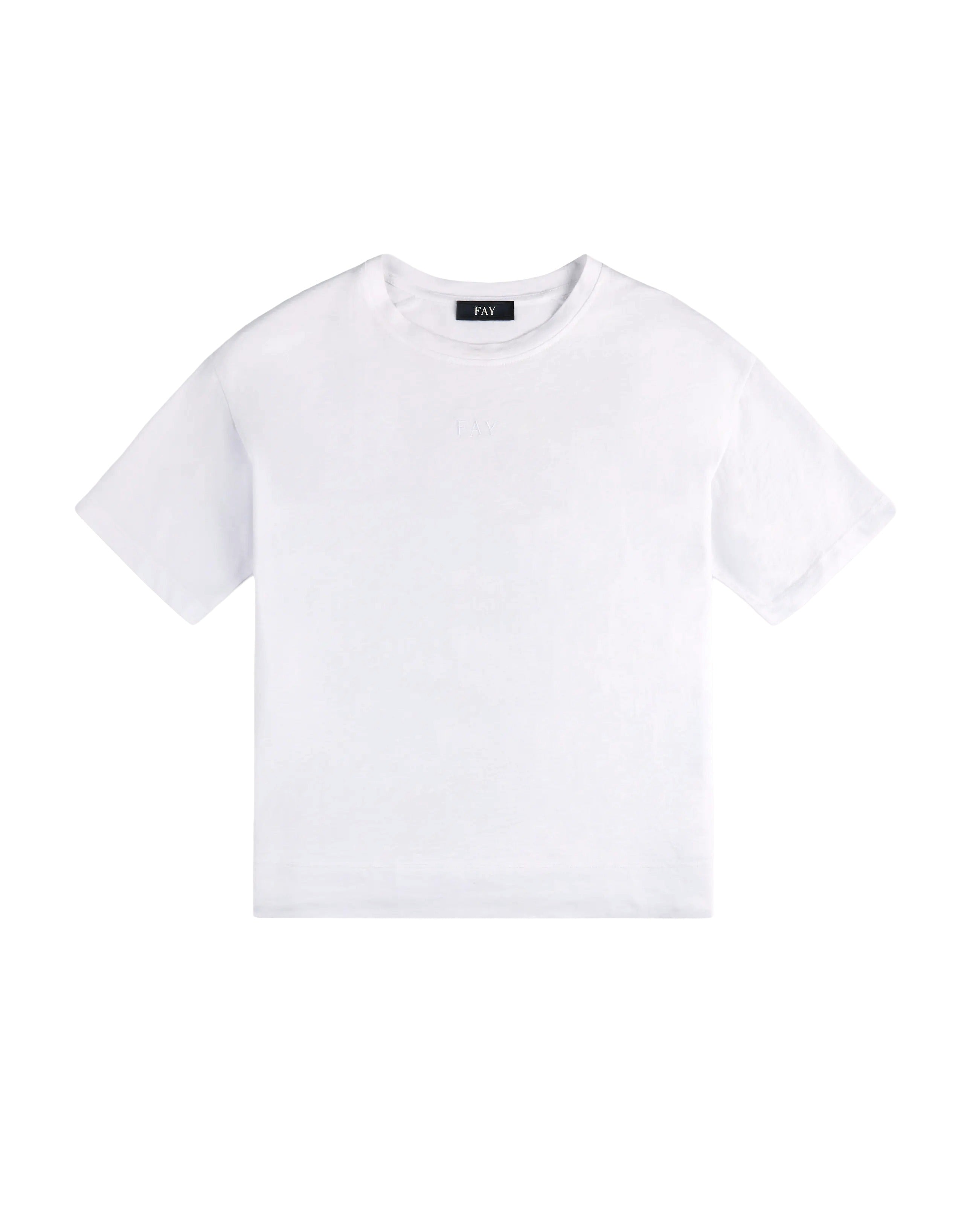 Minimalist Short-Sleeve T-Shirt with Subtle Side Slits