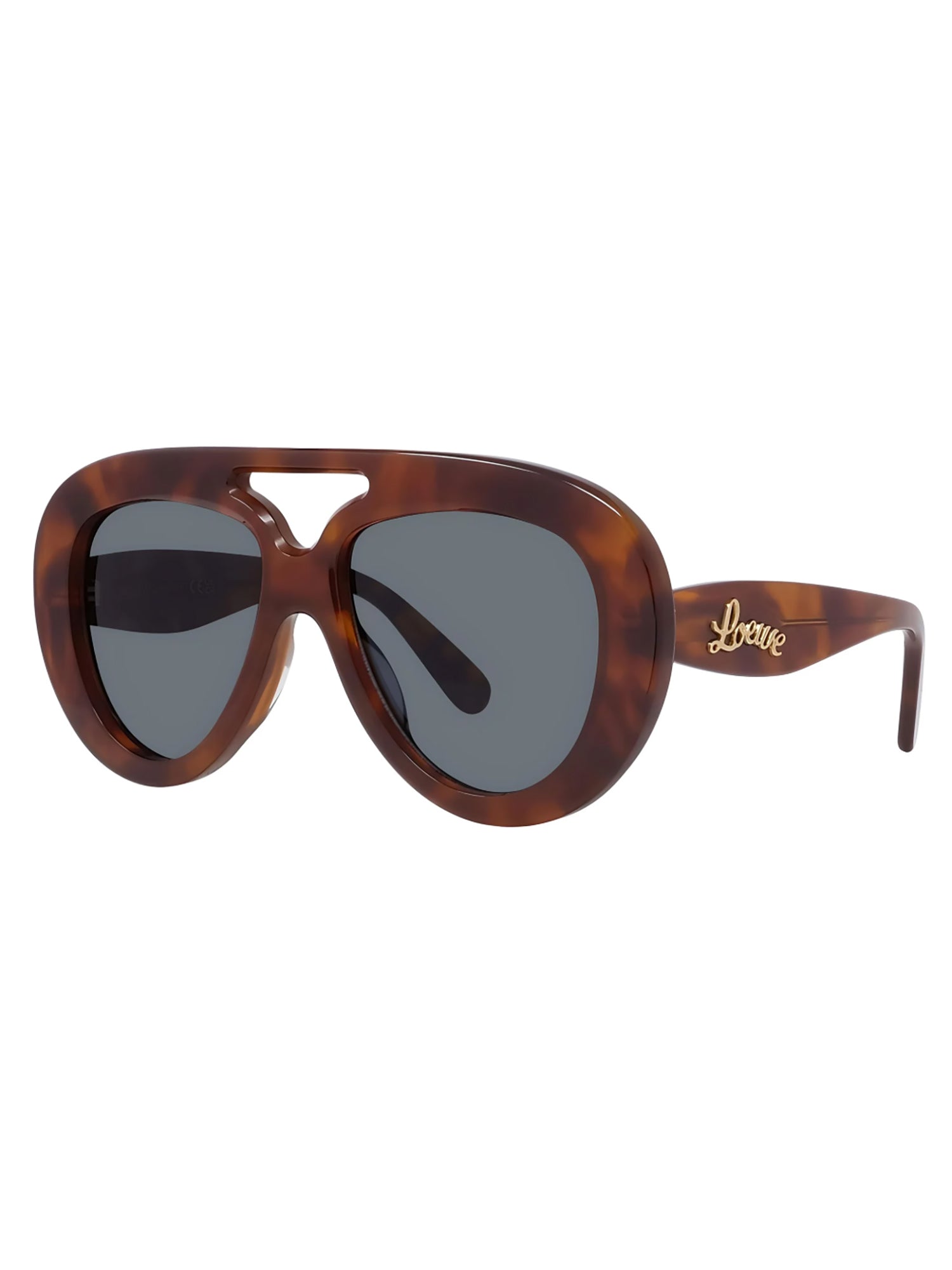 Oversized Red Sunglasses with Tortoiseshell Accents