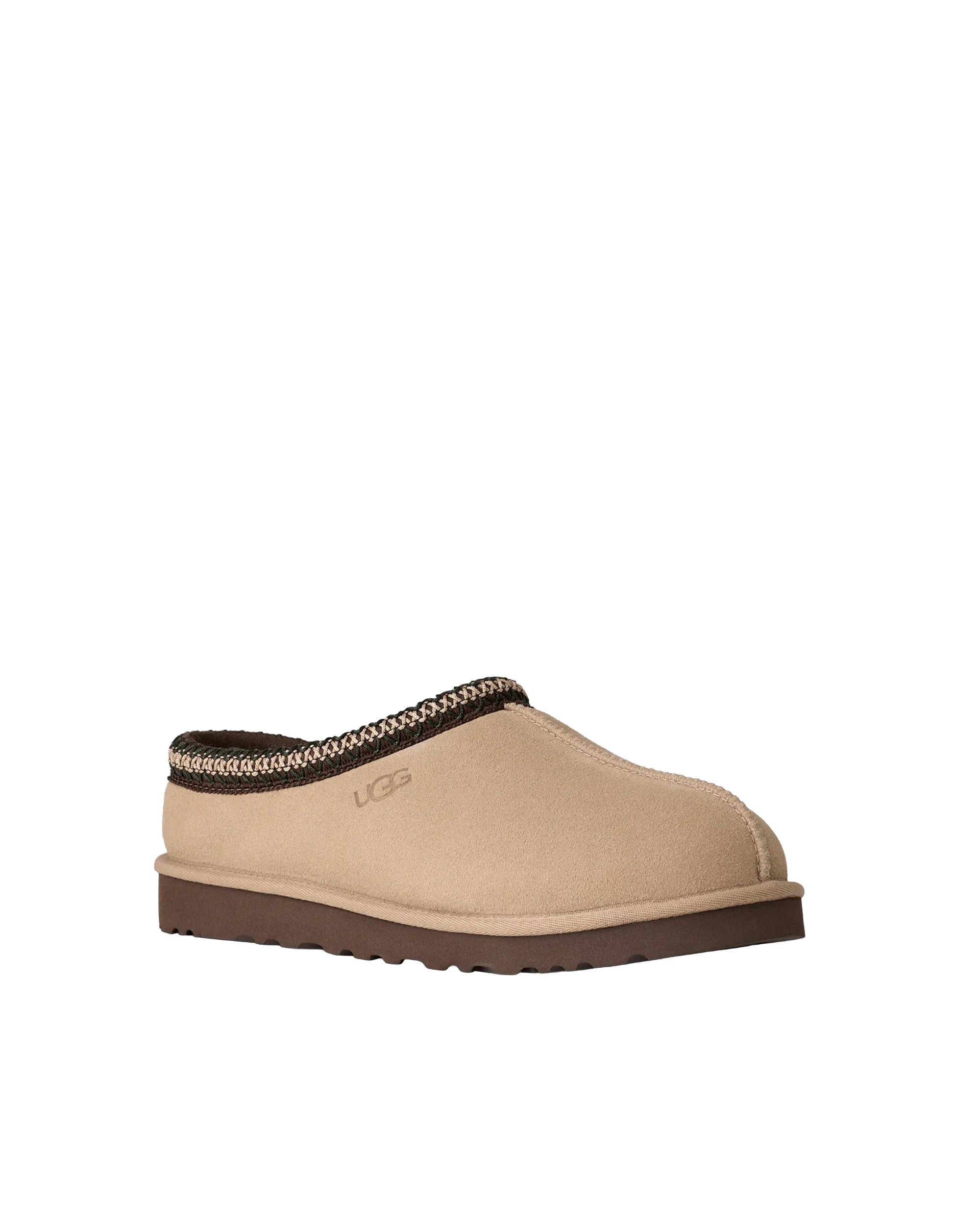 Suede Slip-On Shoes with Warm Shearling Lining