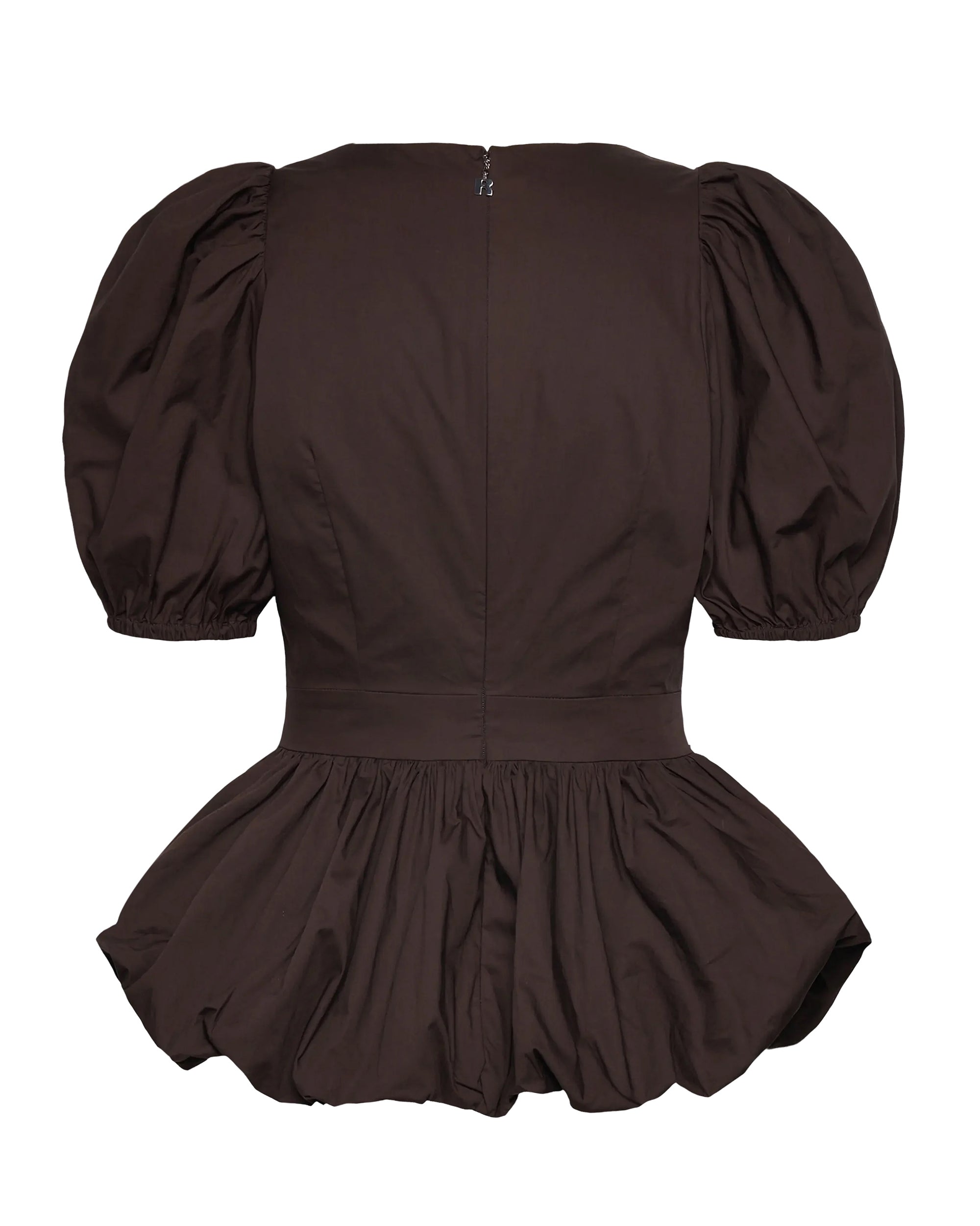 Bubble Molé Top Puff Sleeve Bubble Molé Top
