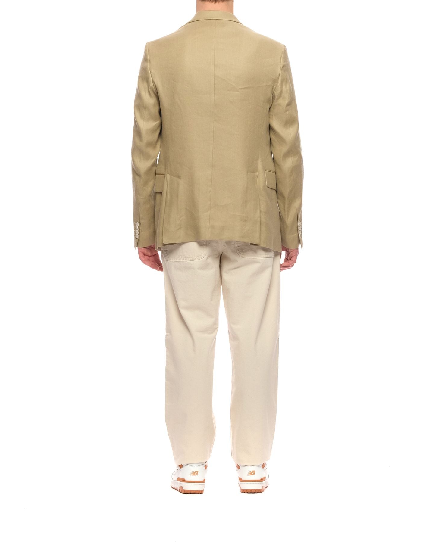 Oversized Blazer With Off-Centre Button Closure