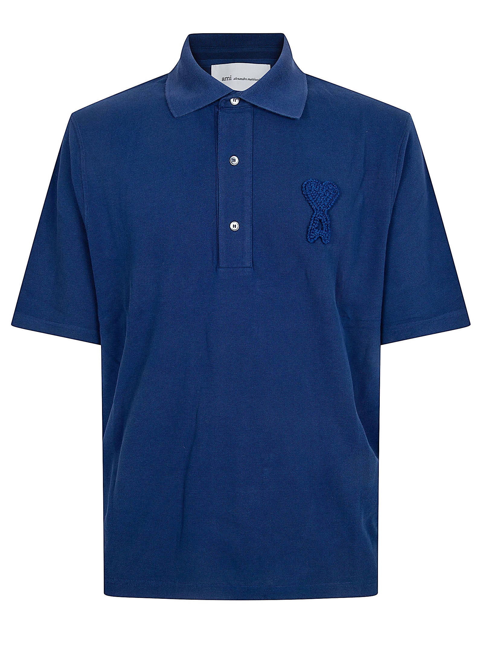 Classic Piqué Cotton Polo Shirt with Embroidered Logo