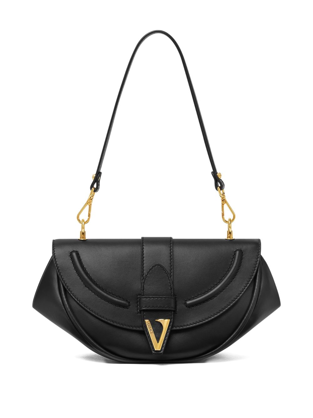 Medium Calf Leather Shoulder Bag