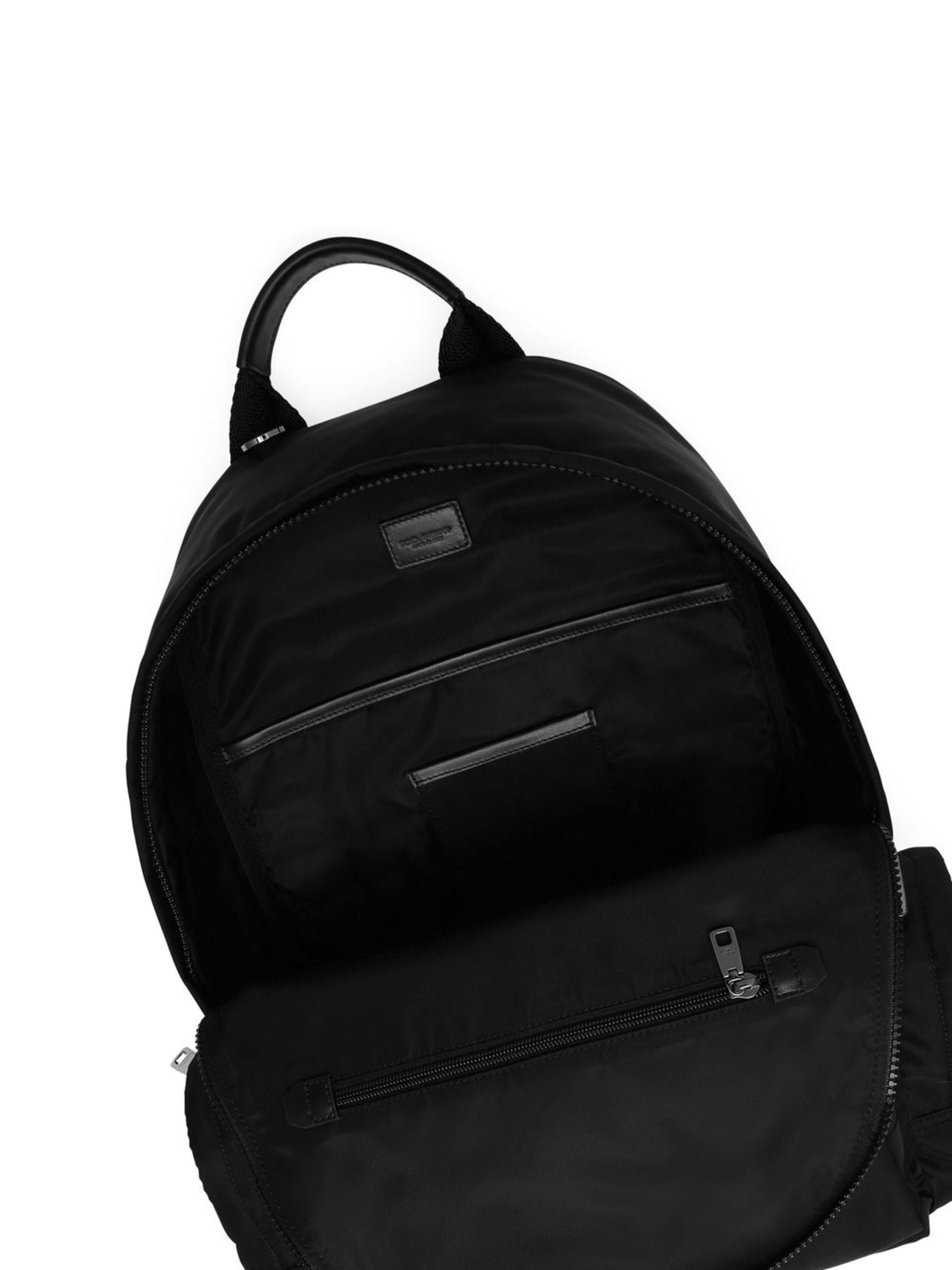 Sicilia DNA Nylon Logo Black Backpack