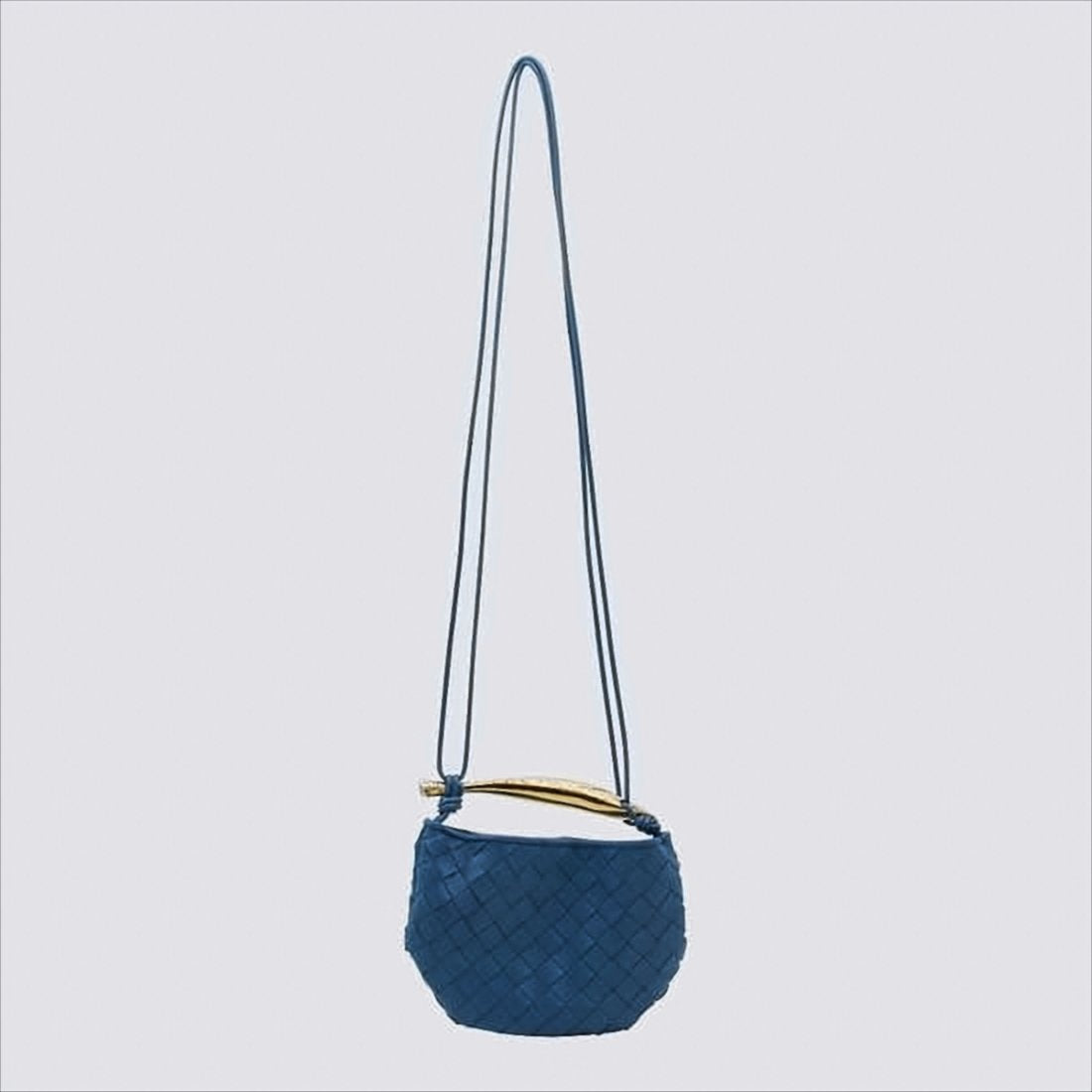 Woven Lambskin Crossbody Bag