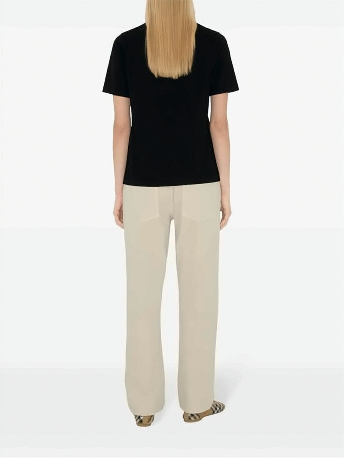 Black Cotton T-Shirt