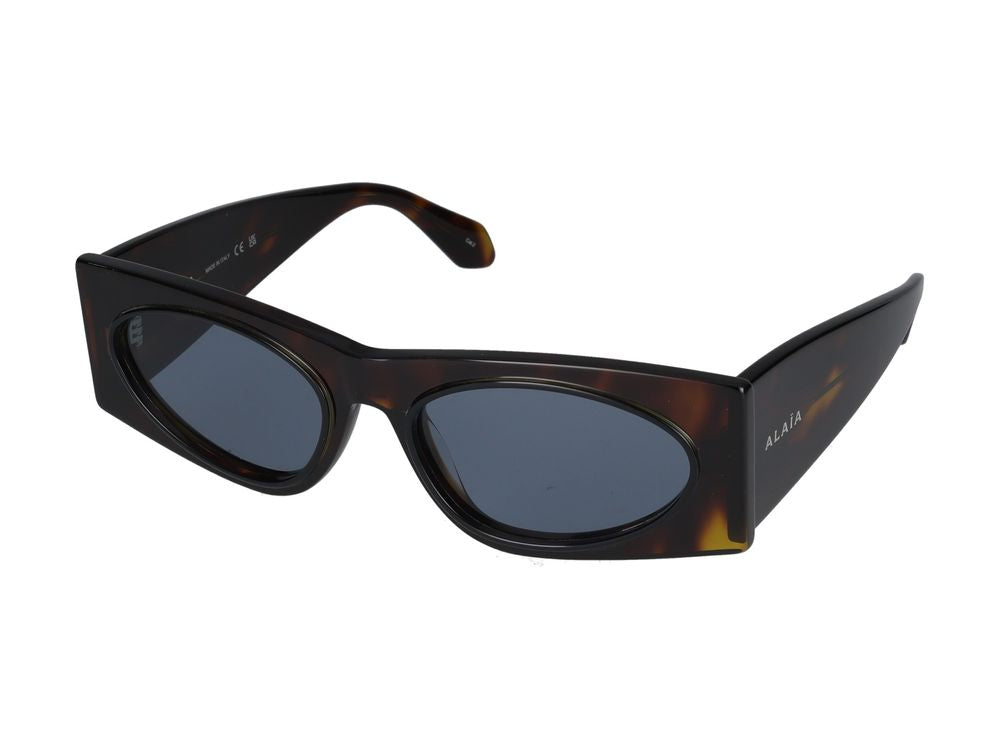 Sunglasses Azzedine Alaia AA0085S 004 havana havana blue 57/19/140