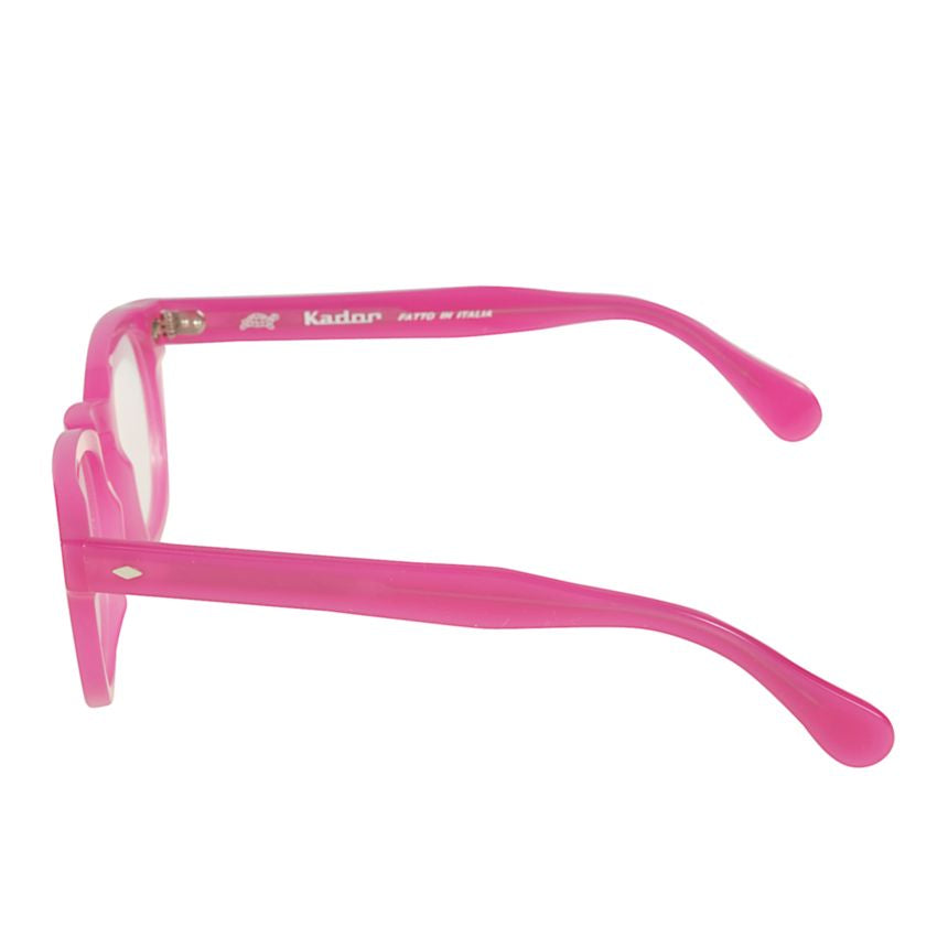 Jolly Cal 49 Translucent Pink Rounded Square Sunglasses